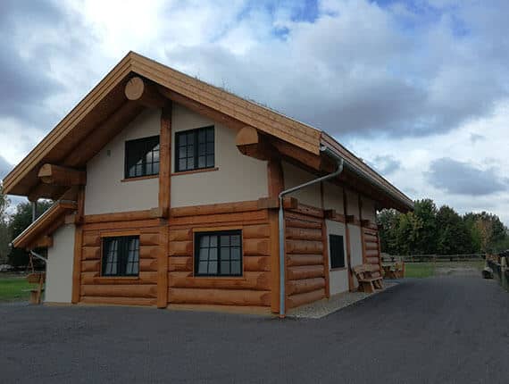 Post & Beam Blockhaus