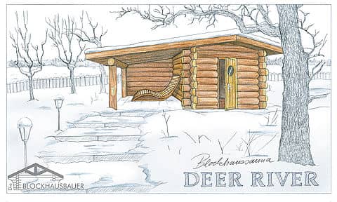 Deer River Blockhaussauna