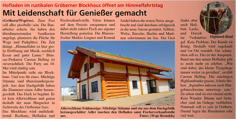 Wochenspiegel Ausgabe vom 09.05.2018