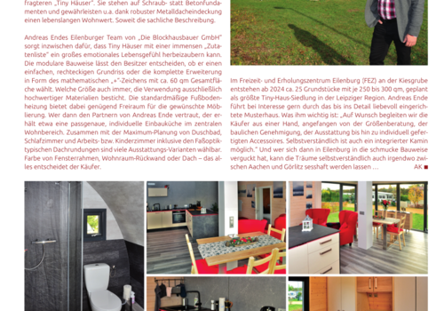 TinyHaus Anzeige