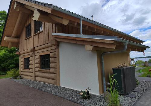 Post & Beam Blockhaus Blackfoot_Hauswirtschaftsraum