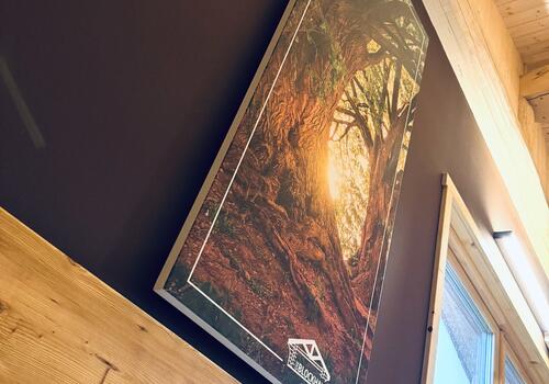 Infrarotheizung Blockhaus