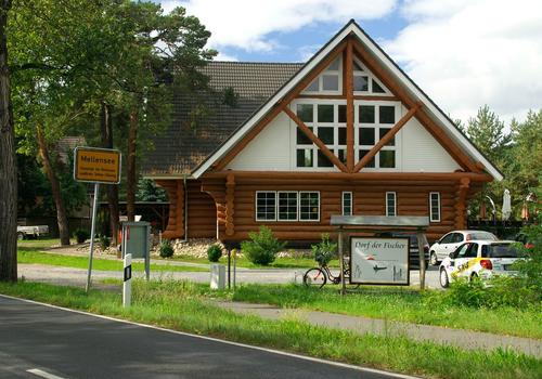 Blockhaus Restaurant "Dachstuhl". Ein Projekt der Die Blockhausbauer UG.