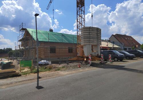 Klassisches Blockhaus