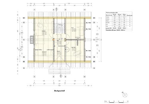 Blockhaus Tucker - Grundriss EG - Alternative 3