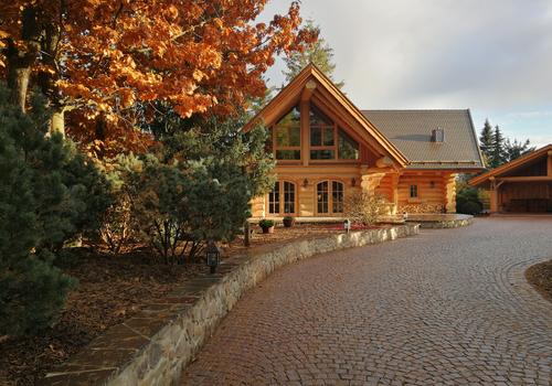 Naturstammhaus "Whitehorse Lodge"