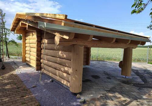 Sauna Deer River_Ansicht von der Rückseite