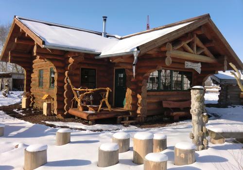 Blockhaus, Naturstamm, Rundholz, Kanadablockhaus, Blockhaus bauen