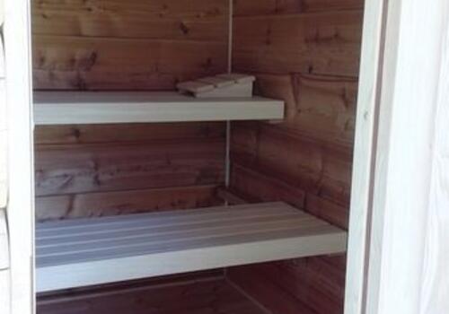 Blockhaussauna Little Fox mit zwei Liegeflächen á 2m Länge DIE BLOCKHAUSBAUER in Sachsen
