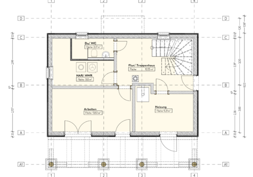 Grundriss Kellergeschoß