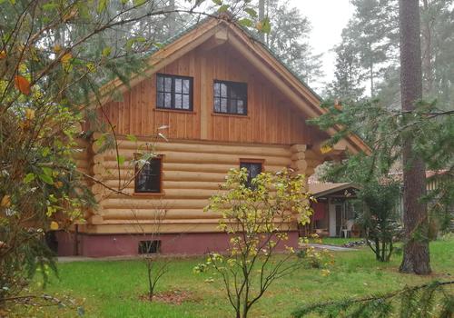 Kanadisches Blockhaus "Tucker" bauen mit Die Blockhausbauer in Sachsen