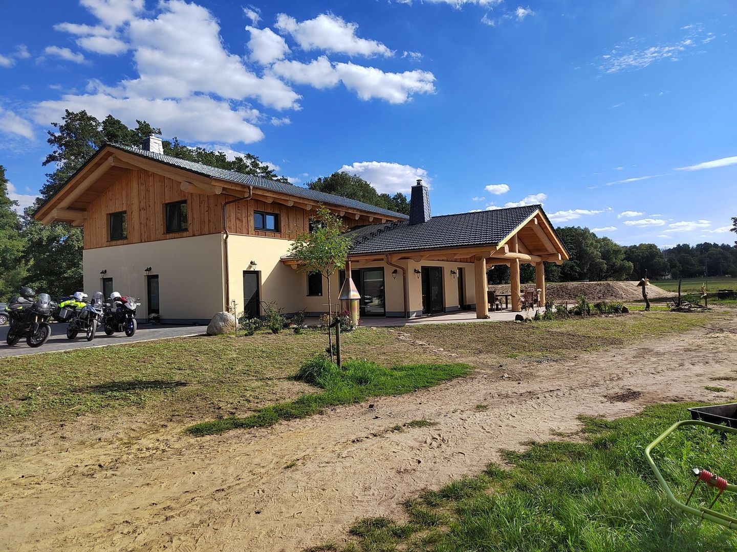 Post & Beam Blockhaus